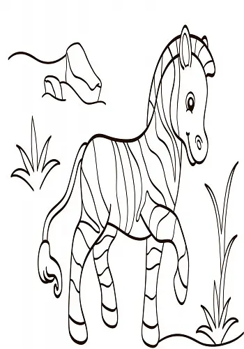 Дитяча водна розмальовка: Екзотичні тварини 734012, 8 сторінок - фото 6