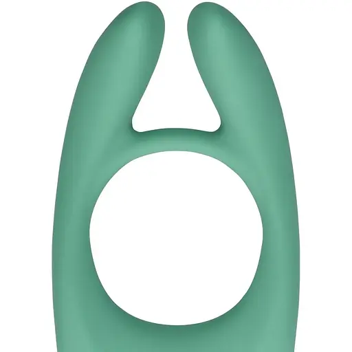 Кільце ерекційне Loveline Pointed Cock Ring 10.7 см зелене - фото 5