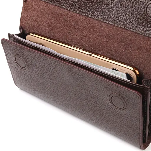 Женский кожаный кошелек Canpellini 19х10.5х1.5 см acs0025168 - фото 5