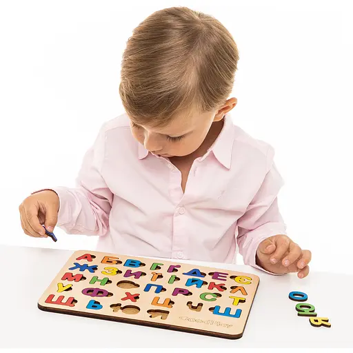 Пазл-сортер GoodPlay Абетка веселка (PS-4-005) - фото 5