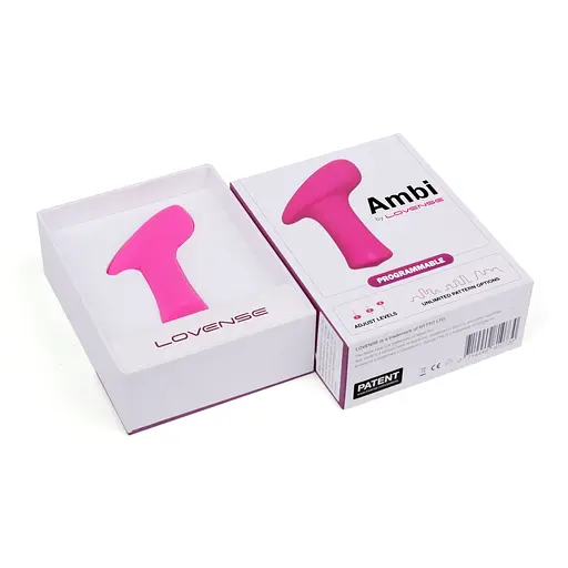 Вибратор для клитора Lovense Ambi 8.6 см розовый - фото 9
