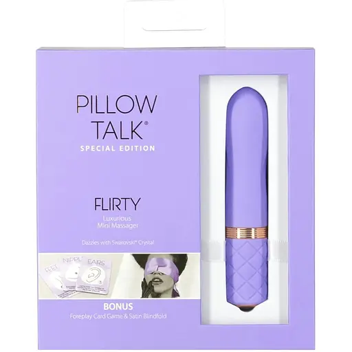 Розкішний вібратор Pillow Talk Flirty Purple Special Edition - фото 8