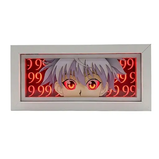 Світильник нічник 3D Хантер х Хантер Кіллуа Золдік Hunter x Hunter Killua Zoldyck 20 см NL3D HH KZ - фото 1
