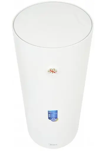 Водонагреватель Midea 100 л, 1500 Вт, мокрый ТЭН, вертикальный, цилиндрический, белый (100-15F6(W)) - фото 3