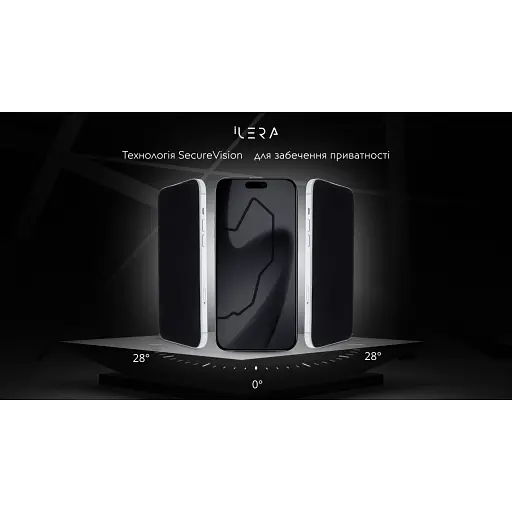 Захисне скло iLera DeLuxe Incognito Glass для Apple iPhone 17 Pro (ILInDL17Pr) [144428] - фото 4