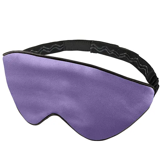 Маска для сну шовк "Чумацький Шлях" 3.1 з нековзною резикою в Подарунковій упаковці Лавандова (1164-02)