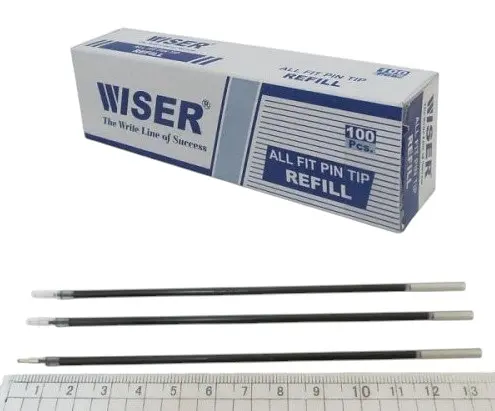 Стержень масляный Wiser, фиолетовый, 134 мм, 100 шт., STERJ-FIO
