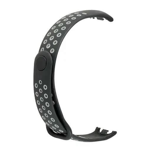 Ремінець Nike Sport Mi Band 8 Чорний Сірий - фото 2