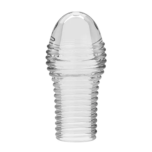 Насадка на пеніс Pretty Love Penis Sleeve Hoytt 9 см (прозорий) - фото 6