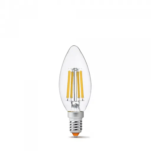 LED лампа VIDEX Filament C37F 6W E14 3000K - фото 2