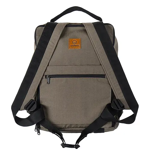 Рюкзак-антивор OOLOO Кенгуру 40x30x20 см, кофейный 709/501 - фото 3