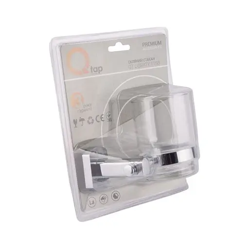 Склянка Qtap Liberty CRM 1158 хром - фото 5