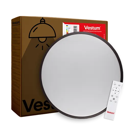 RING матовый 80W 480*60мм 3000К-6500К с ДК бронзовый - фото 7