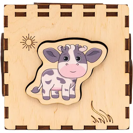 Кубик-сортер GoodPlay Ферма (CUB-4-007) - фото 5