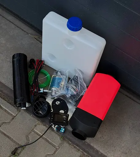 Обігрівач Webasto Ondragon автономний дизельний 8 кВт 1224В, LCD-дисплей, таймер, пульт ДК - фото 9