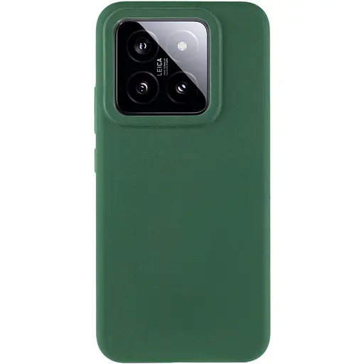 Чохол Silicone Cover Lakshmi (AAA) для Xiaomi 14 Pro Зелений / Cyprus Green - фото 2