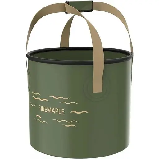 Ведро складное Fire Maple Ripple 12 L Green (1060-FM-Ripple12)