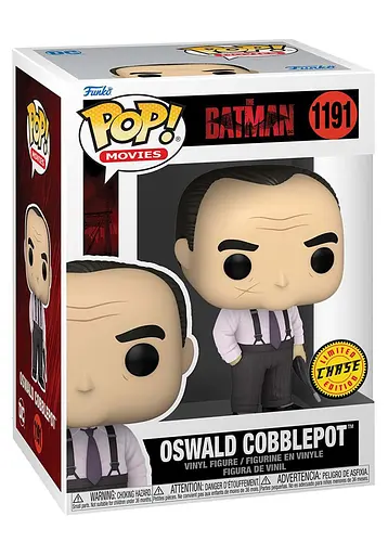 Фигурка Фанко Поп Бэтмен Освальд Коблпот Funko Pop Batman Oswald Cobblepot (Chase) movies B OC C 1191 - фото 3