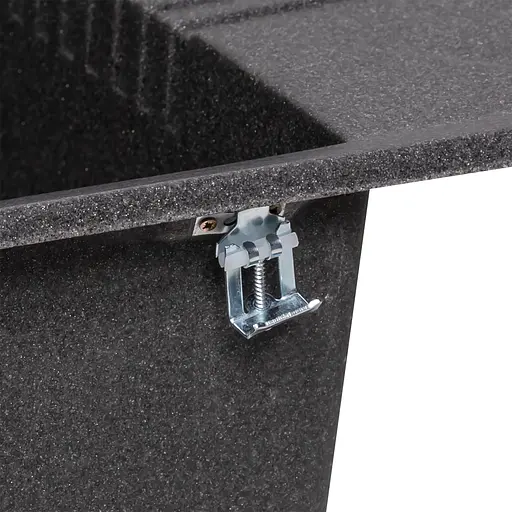 Кухонна мийка Lidz 860x500/240 GRF-13 (LIDZGRF13860500240) - фото 6