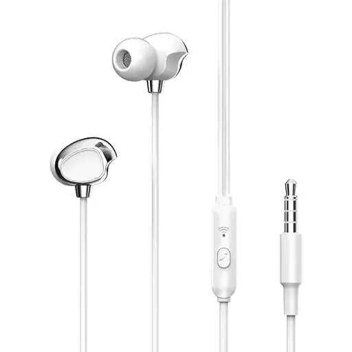 Наушники XO EP53 in-ear 3.5mm earphone белые