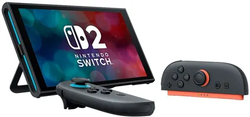 Консоль Nintendo Switch 2 Black Mario Kart World Bundle Global version - фото 5