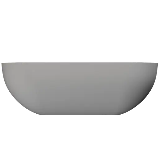 Раковина глянцева накладна Amidicon Atlant 45 450x450 з литого каменю ATLANT_45_HL, Білий - фото 4