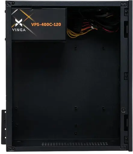 Корпус Vinga CS320B 400W Black - фото 3