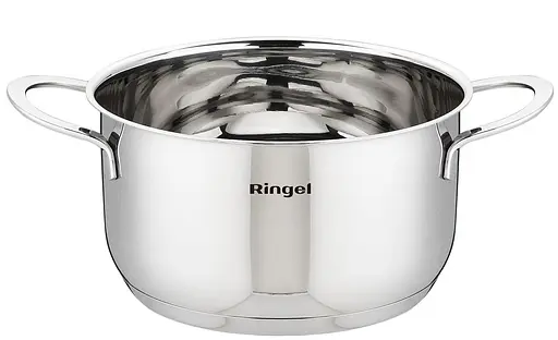 Кастрюля Ringel Besder 5.5 л 24 см с крышкой из нержавеющей стали (RG-2021-24) - фото 5