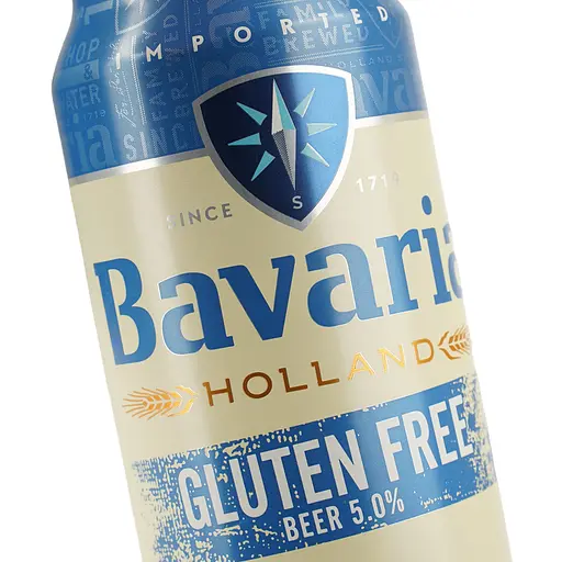 Пиво Bavaria Gluten Free 5% 0.5 л з/б - фото 5
