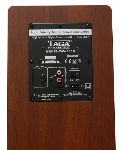Мультимедийная активная акустическая система TAGA Harmony TAV-500B Wenge - фото 2