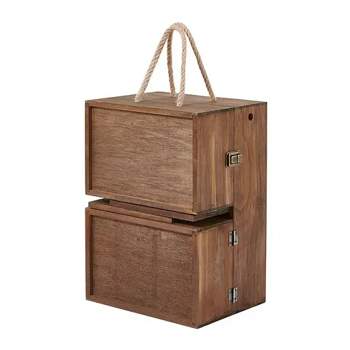 Кемпінгова етажерка з полицями Naturehike CNH22JU018 натуральне дерево - фото 2