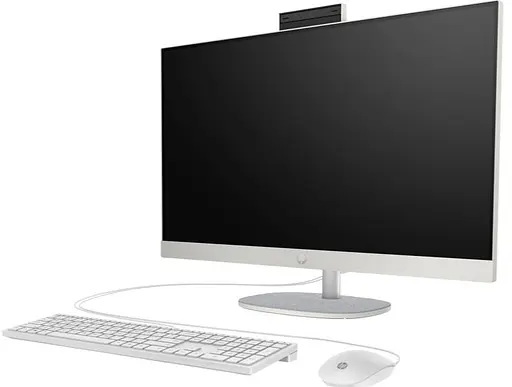 Персональный компьютер моноблок HP (Hewlett-Packard) All-in-One 27 FHD IPS AG, AMD R7-7730U, 16 ГБ, F512 ГБ, UMA, WiFi, клавиатура+мышь, DOS, белый - фото 3