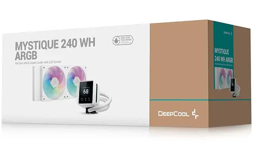 СВО Deepcool Mystique 240 ARGB White (R-LX240-WHDSNMCP-G-1) - фото 6