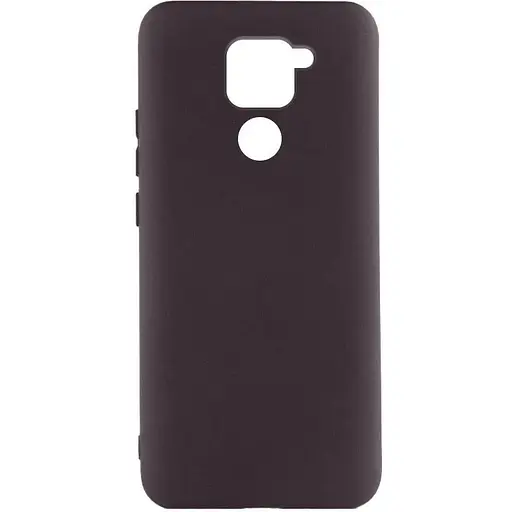 Чехол Silicone Cover Lakshmi (AA) для Xiaomi Redmi Note 9 / Redmi 10X Шоколадный / Chocolate