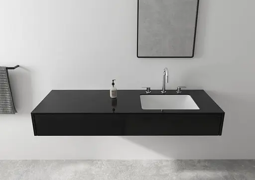 Змішувач Hansgrohe Vernis Shape для умивальника на 3 отвори з донним клапаном pop-up Matt Black 71563670 Чорний матовий - фото 3