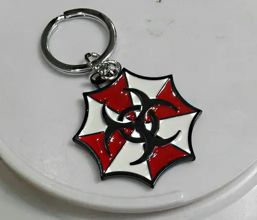 Брелок з логотипом Амбрелла Обитель зла Resident Evil двосторонній RE.30.22 - фото 1