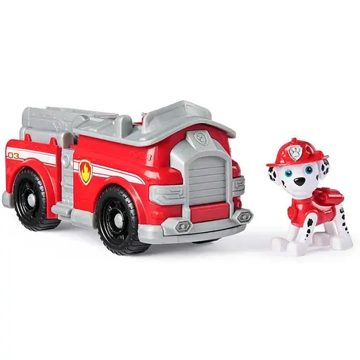 Игровой набор Paw Patrol базовый спасательный автомобиль с водителем Маршал (SM97237/6071209) - фото 4