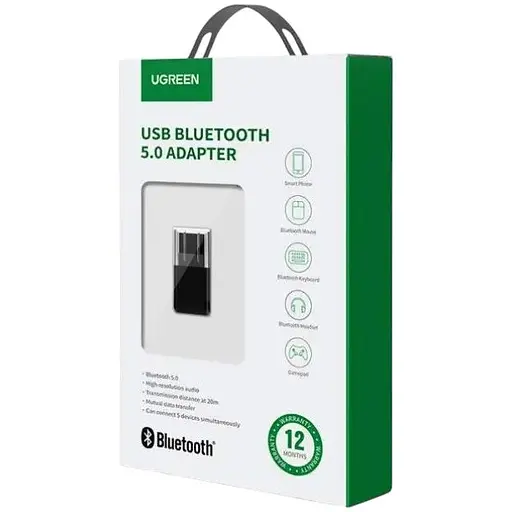 Адаптер Ugreen CM390 Bluetooth 5.0 USB поддерживает функцию Интернета - фото 2