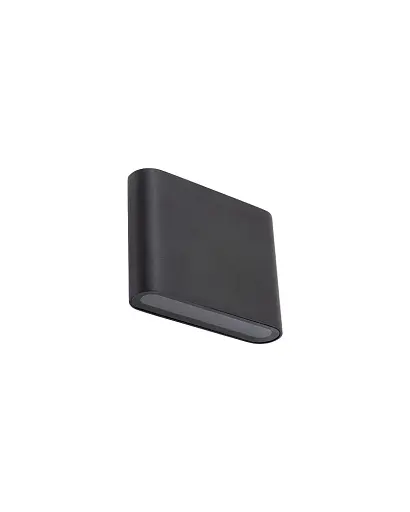 Вуличний світильник Nowodvorski 11363 Semi S LED 2x3W 3000K 300Lm IP54 чорний - фото 1