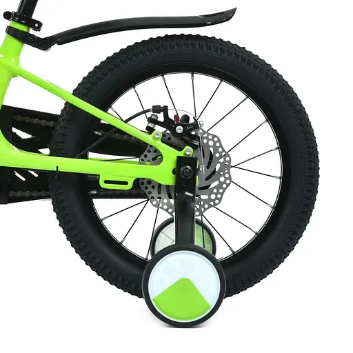 Велосипед дитячий Flash MB 1683 NEON GREEN, колеса 16 дюймів - фото 3