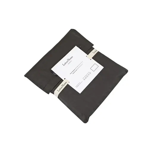Простирадло з наволочками Lotus Home Dakota Modern сатин Рremium 240х260 см антрацит (svt-2000022346283) - фото 2