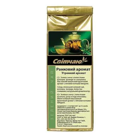 Чай зелений Світ Чаю Ранковий аромат 50 г - фото 2