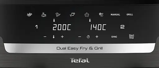 Мультипіч Tefal Dual Easy Fry&Grill Air Fryer EY905B10 - фото 6