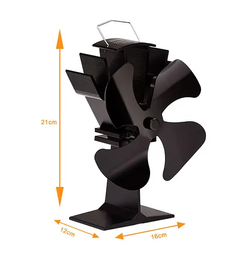 Вентилятор для печей и топок на тепловой энергии Eco fan Mini stove - фото 2