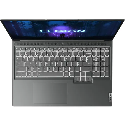 Ноутбук Lenovo Legion Slim 5 16IRH8 (82YA003VRM) Luna Grey / Экран 16 IPS (2560x1600) WQXGA 165 Гц, матовый / Intel Core i7 – 13700H (1.8 – 5.0 ГГГ 5) nVidia GeForce RTX 4070, 8 ГБ/FREE DOS/без ОС/2.3 кг/серый - фото 3