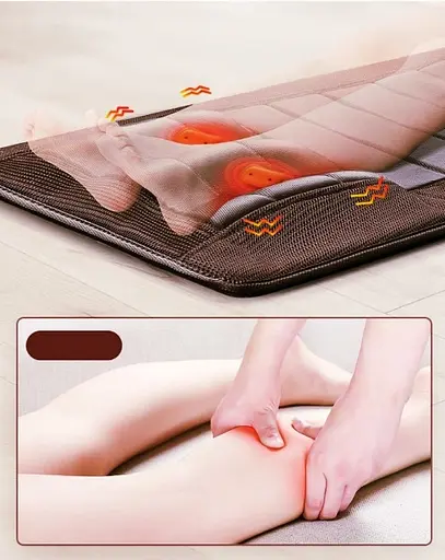 Массажная накидка матрас Benbo AM-311 (AM-301А) Массаж шеи и всего тела с подогревом - фото 9