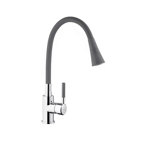 Змішувач для кухні Kroner KRM Kuche - C132GRA Сірий - фото 1
