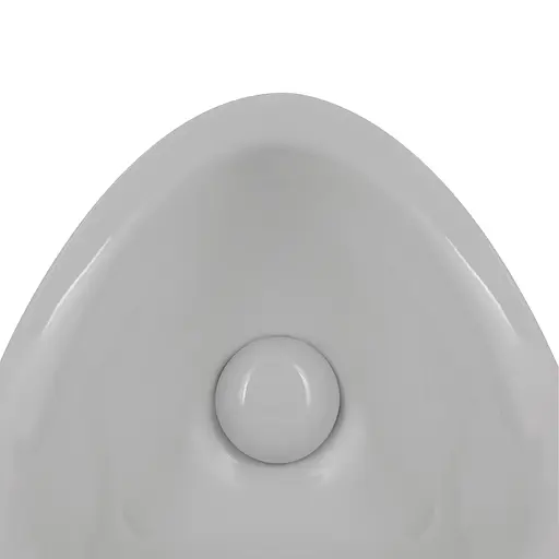 Пісуар підвісний Qtap Crow з краном-дозатором 390x330x660 White QT0588112HW, Білий - фото 7