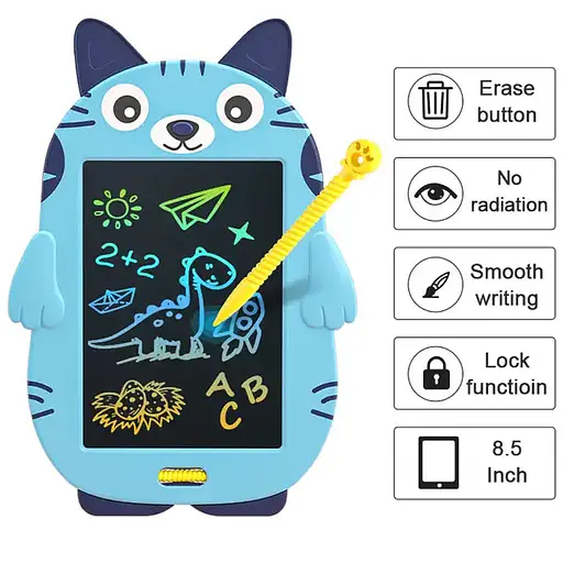 Планшет для малювання Animals 8,5 дюймів Blue Cat - фото 2