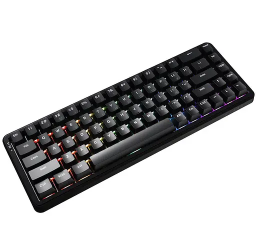 Клавиатура игровая механическая Ajazz AK-680-MAX Magnetic Switch RGB USB Black - фото 3